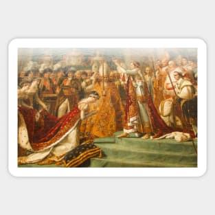 Other Treasures Of The Louvres - 6 - The Coronation Of Napoleon © Sticker